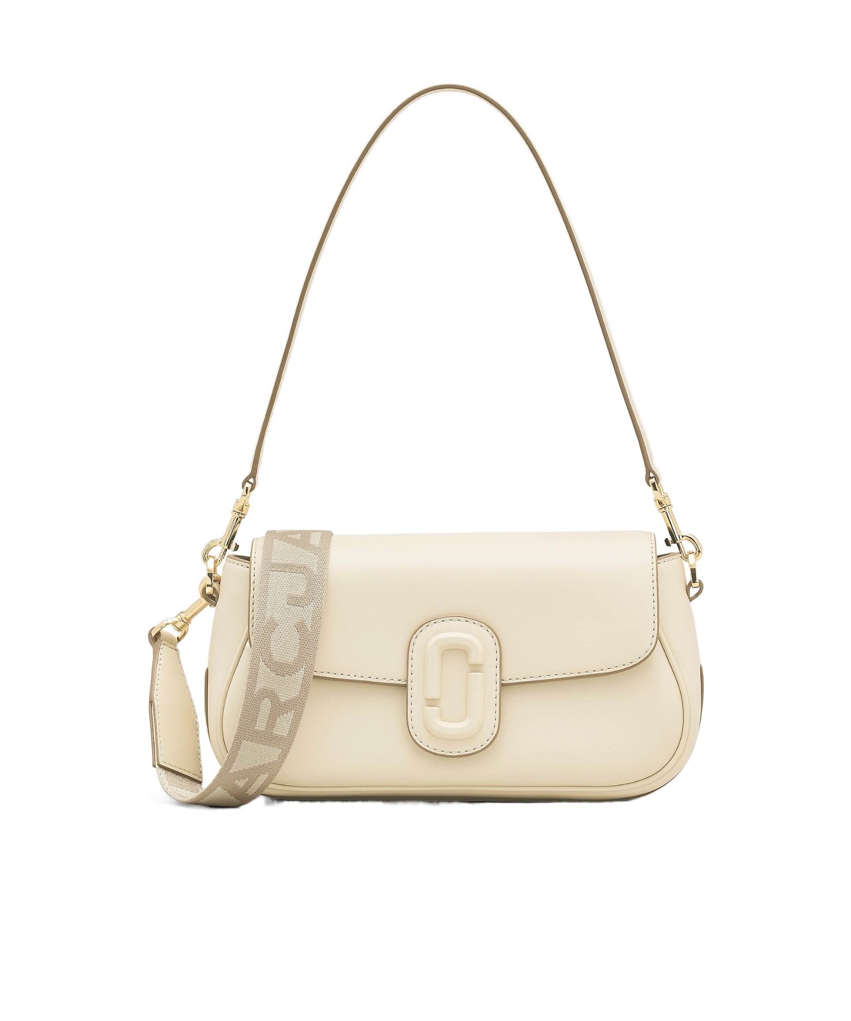 Marc Jacobs The Large Clover Shoulder Bag In Nude