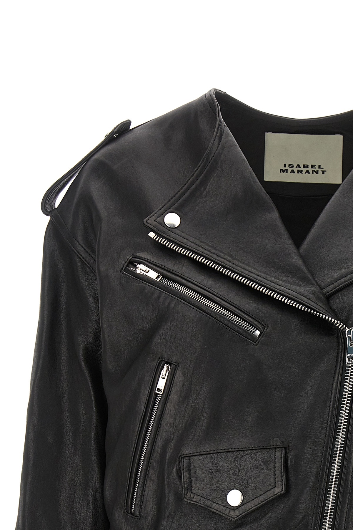 Isabel Marant Audric Zip-up Jacket In Black