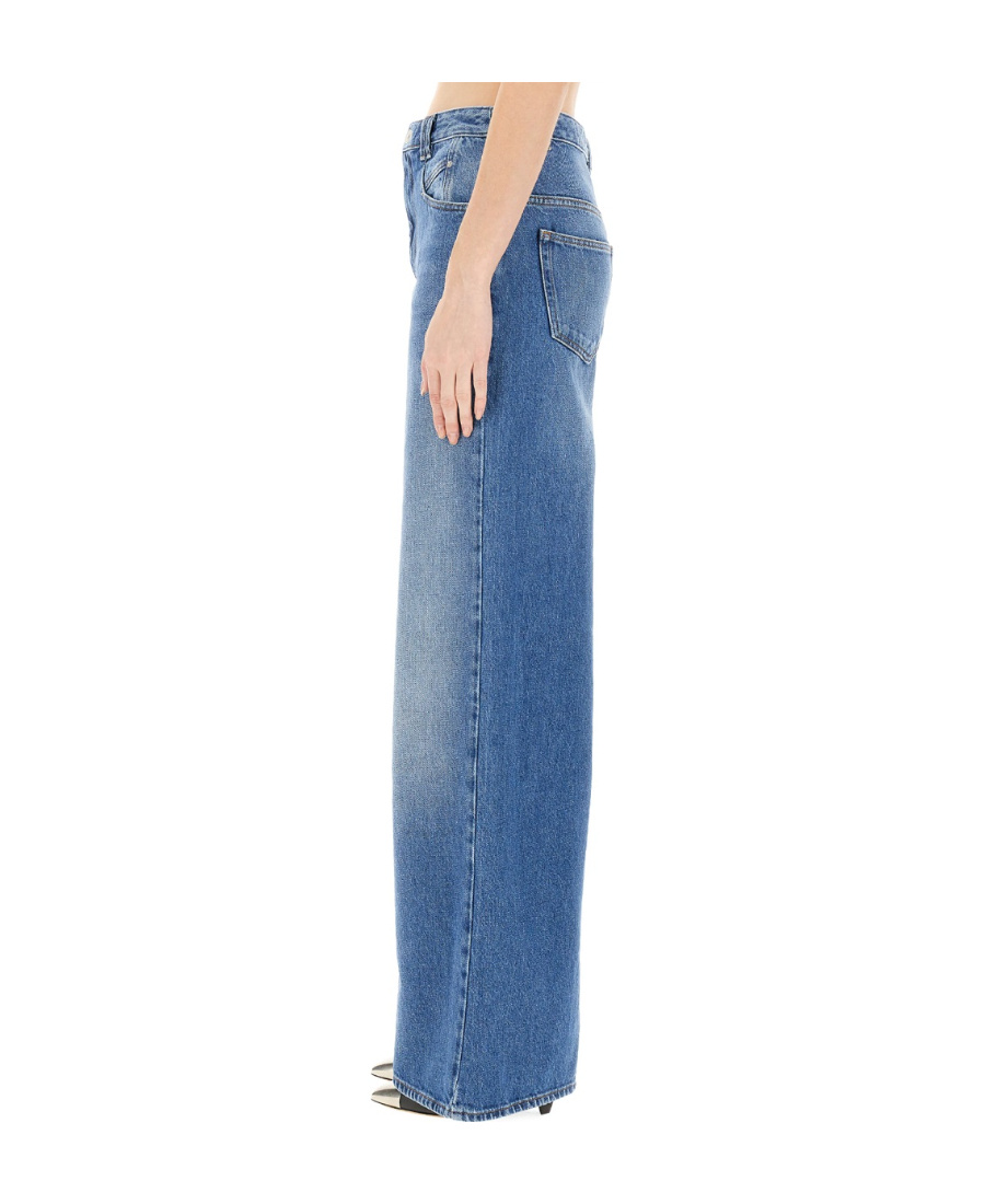 Shop Isabel Marant Lemony Pants In Blue