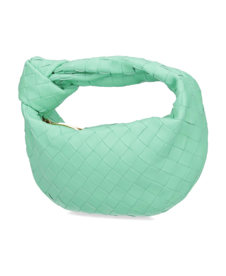 Bottega Veneta Mini Jodie Handbag In Green