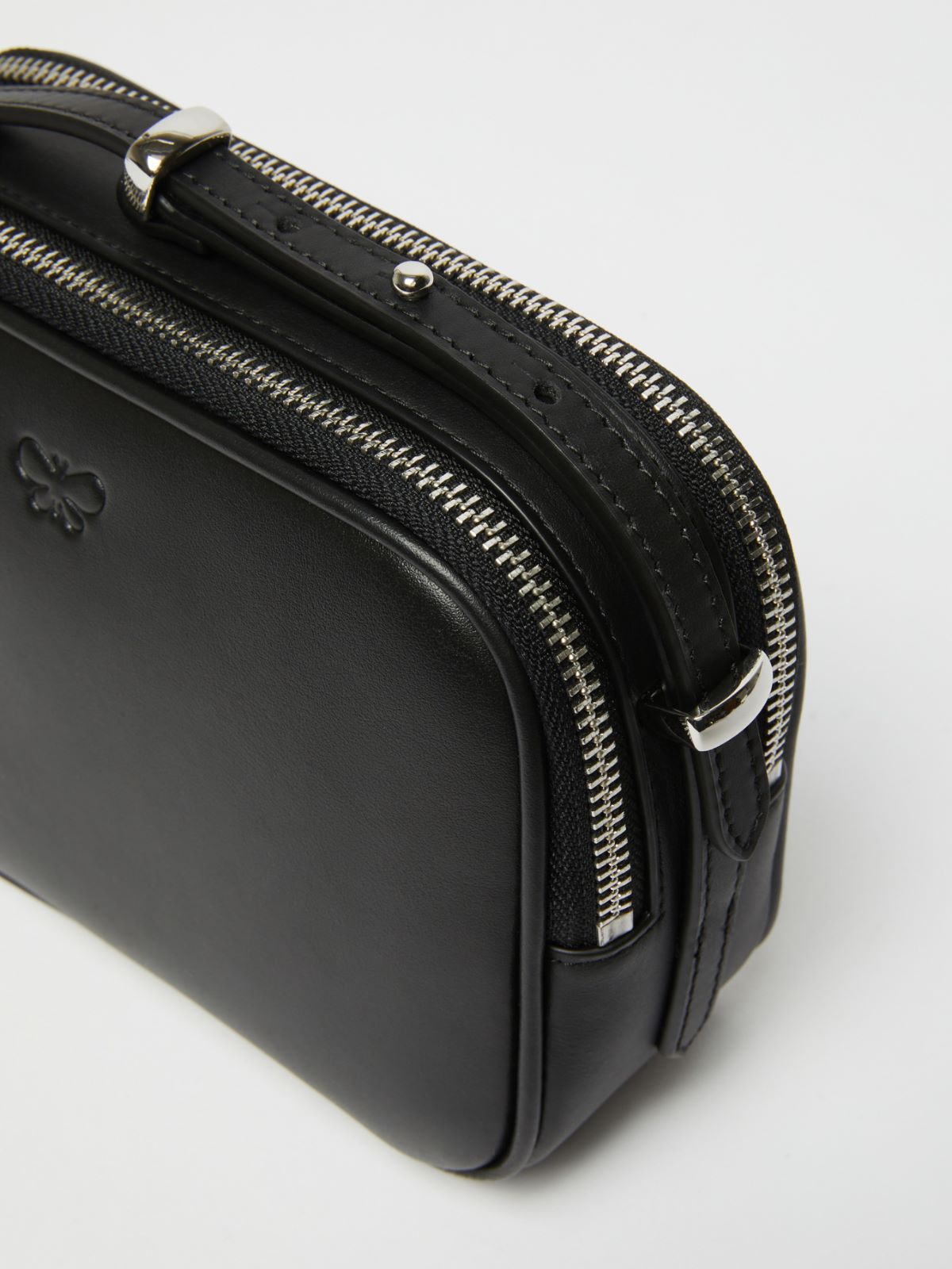 Weekend Max Mara Mini Shoulder Bag In Black