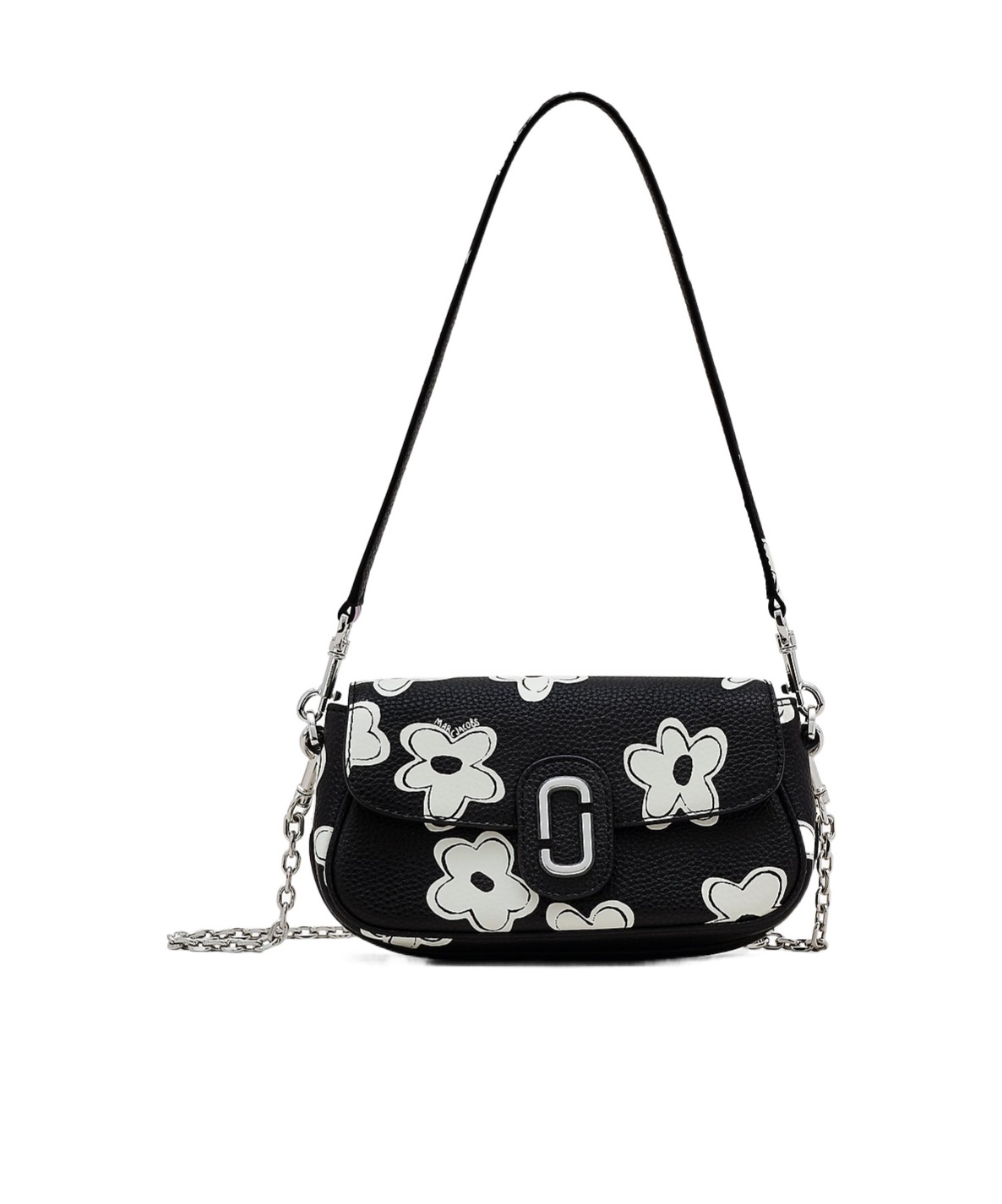 Marc Jacobs Black The Daisy Clover Shoulder Bag In Black