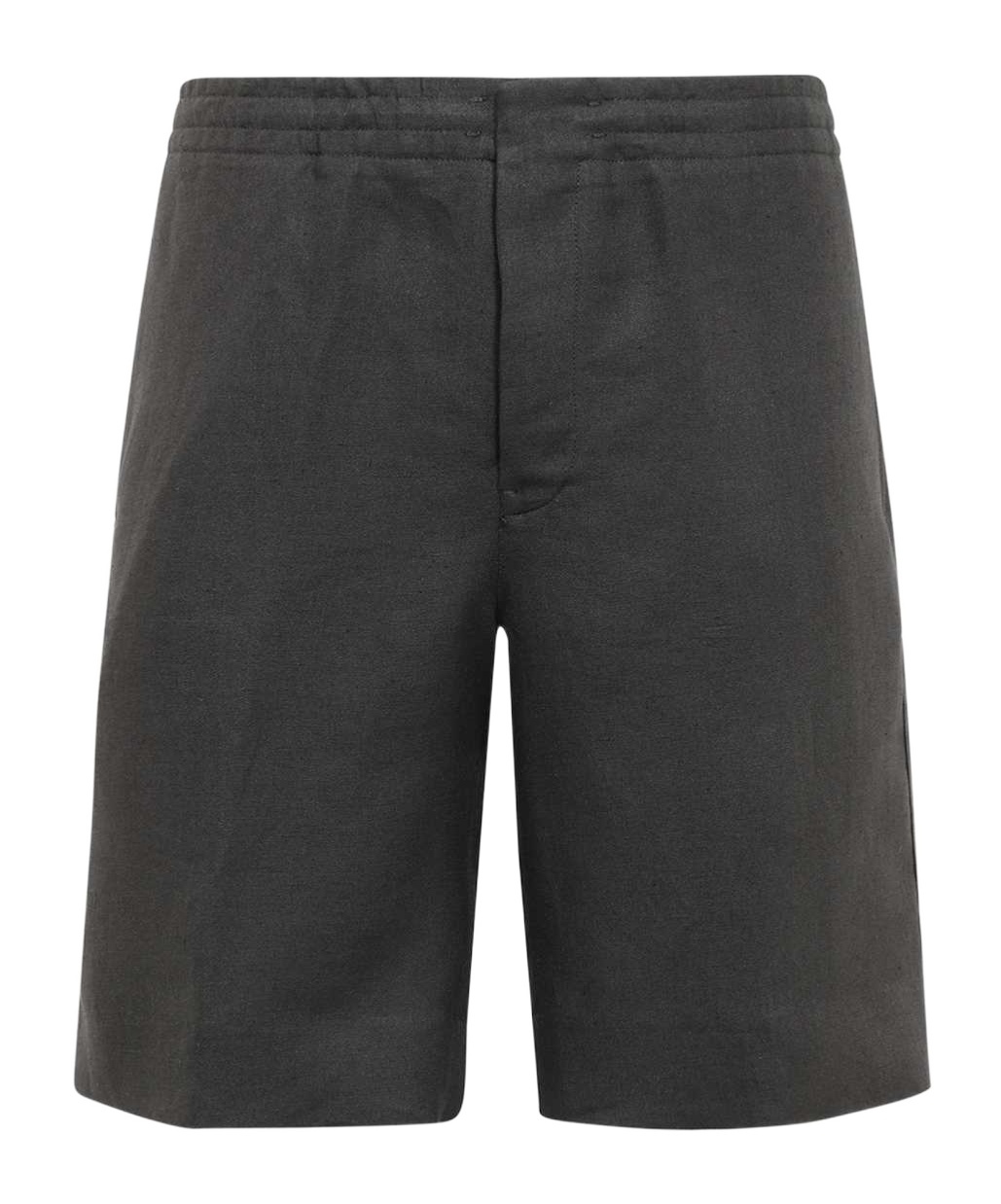 Zegna Loose Waist Shorts In Black