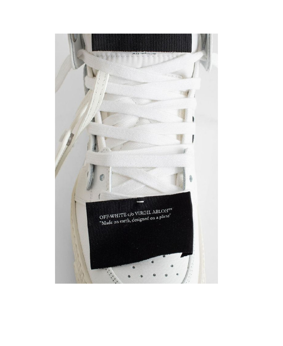 Off-white 20mm 3.0 Off Court Leather Sneakers In White