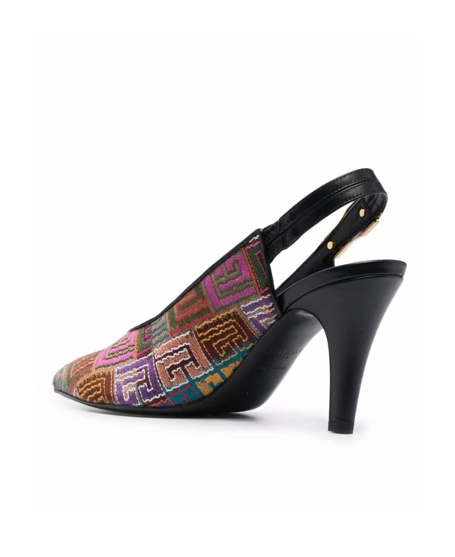 Balmain High Heels In Multi