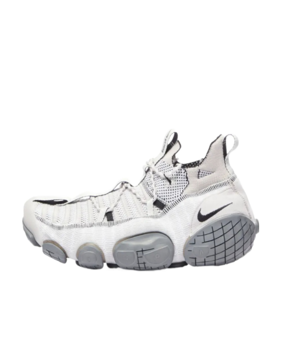 Nike Man Sneakers Light Grey Size 4 Textile Fibers In Multi