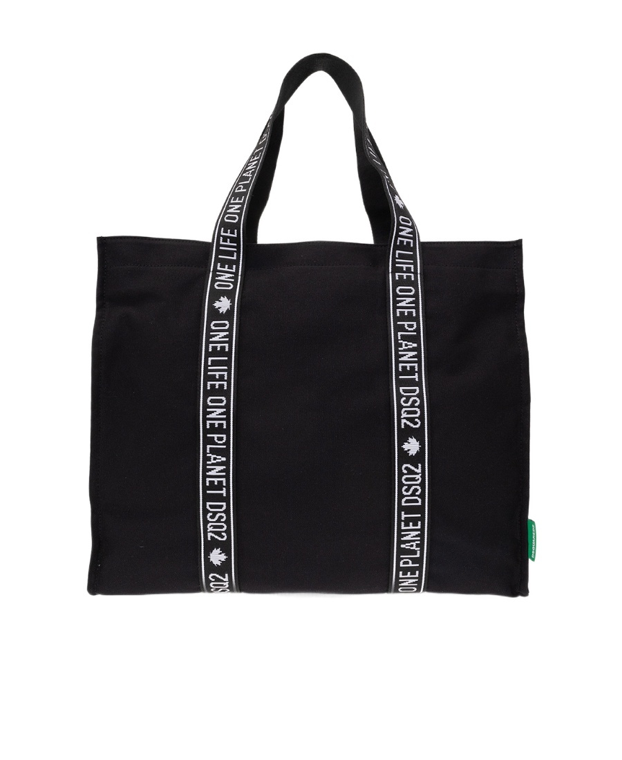 Dsquared2 Logo-print Tote Bag In Black