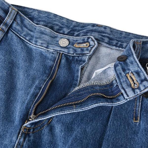 WOOYOUNGMI PENDANT-DETAIL STRAIGHT-LEG JEANS 