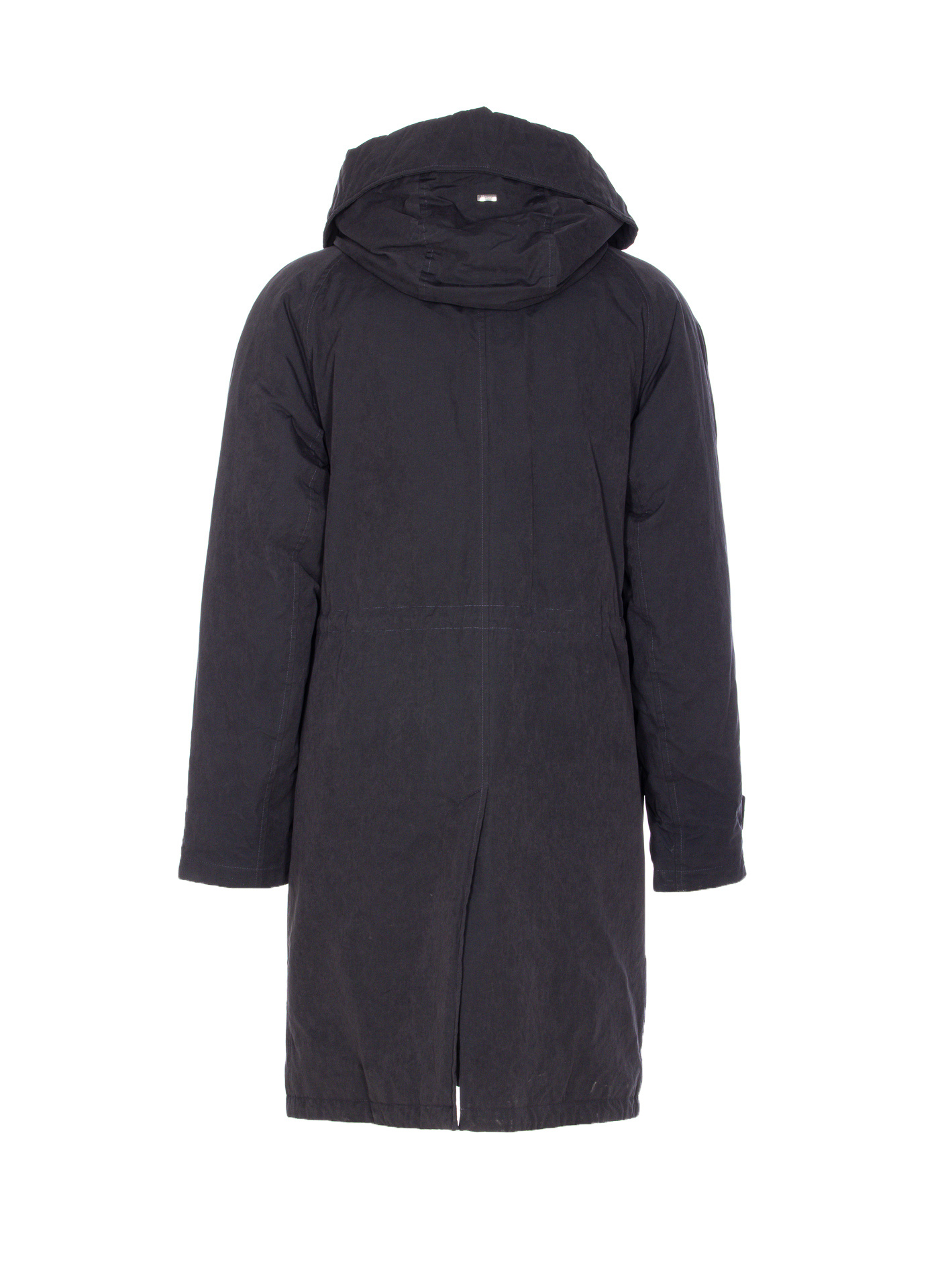 Herno Drawstring Down Jacket In Black