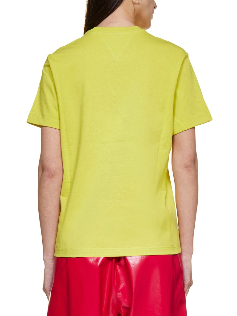 Bottega Veneta Sunrise Cotton-jersey T-shirt In Yellow