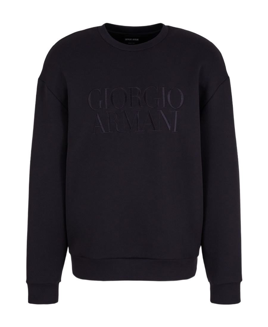 Giorgio Armani Sweatshirt Clothing In Black