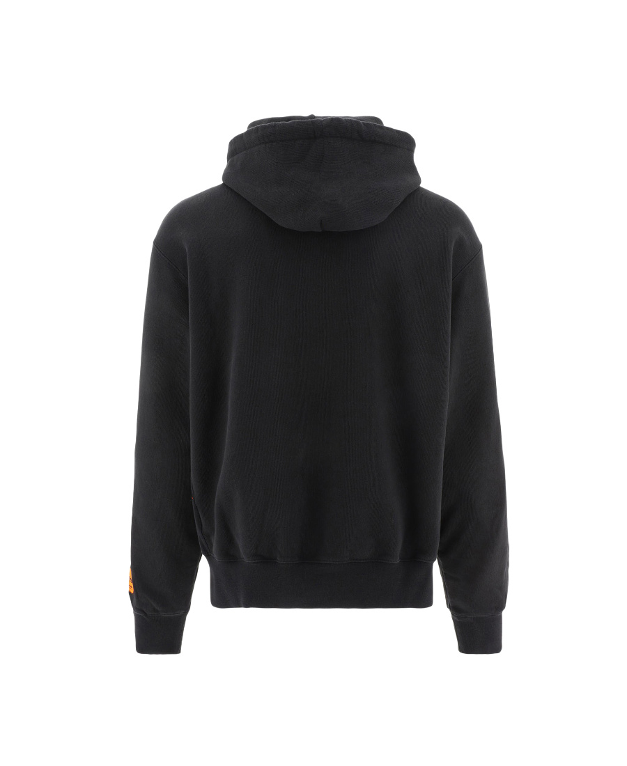 Heron Preston Graphic-print Hoodie In Black