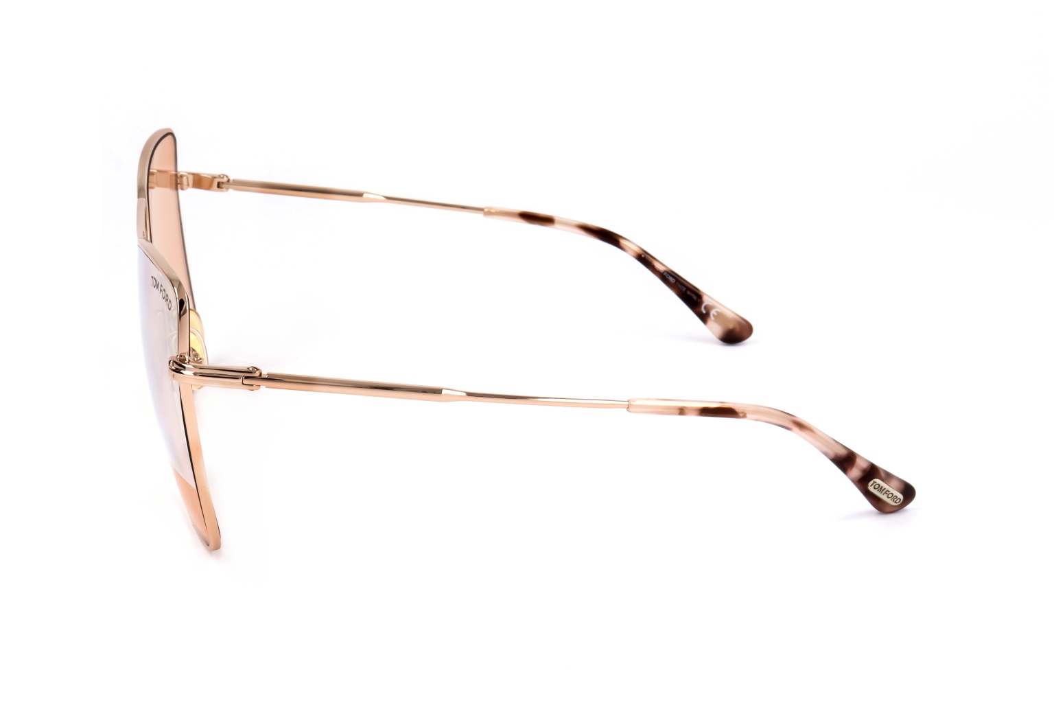 Tom Ford Butterfly Sunglasses In Nude