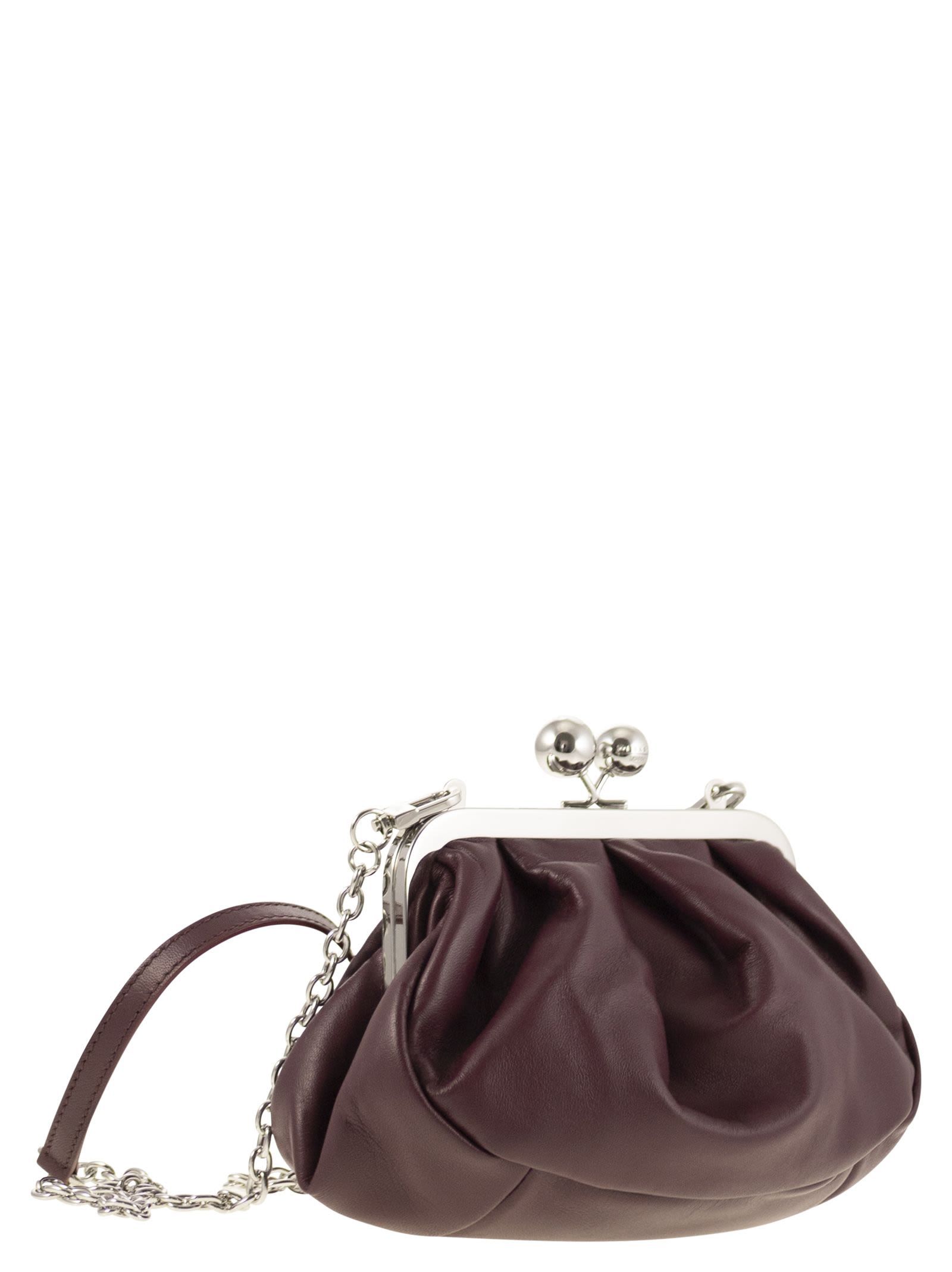 Weekend Max Mara Chain Shoulder Bag In Brown