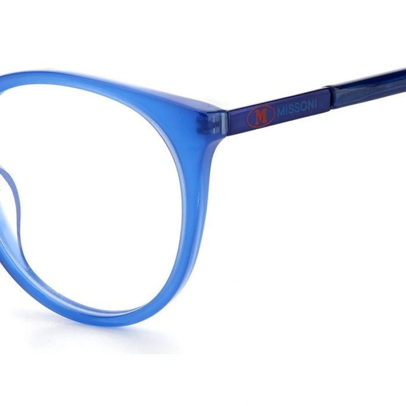 Missoni Logo Flat Mirror In Blue