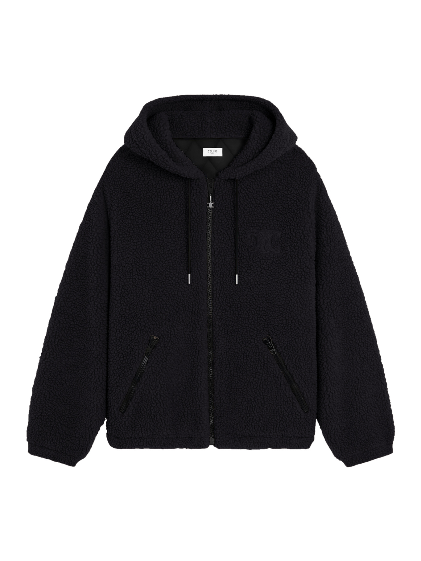 Celine Long-sleeved Casual Jacket In Black