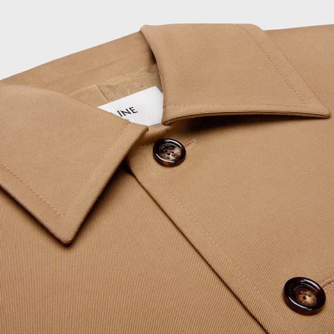 Celine Women Wool And Cashmere Bomber Jacket In Brown