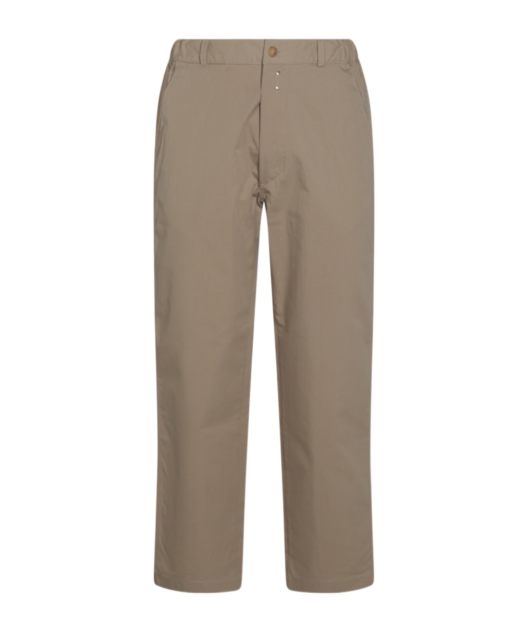 Moschino Straight-leg Trousers In Gray