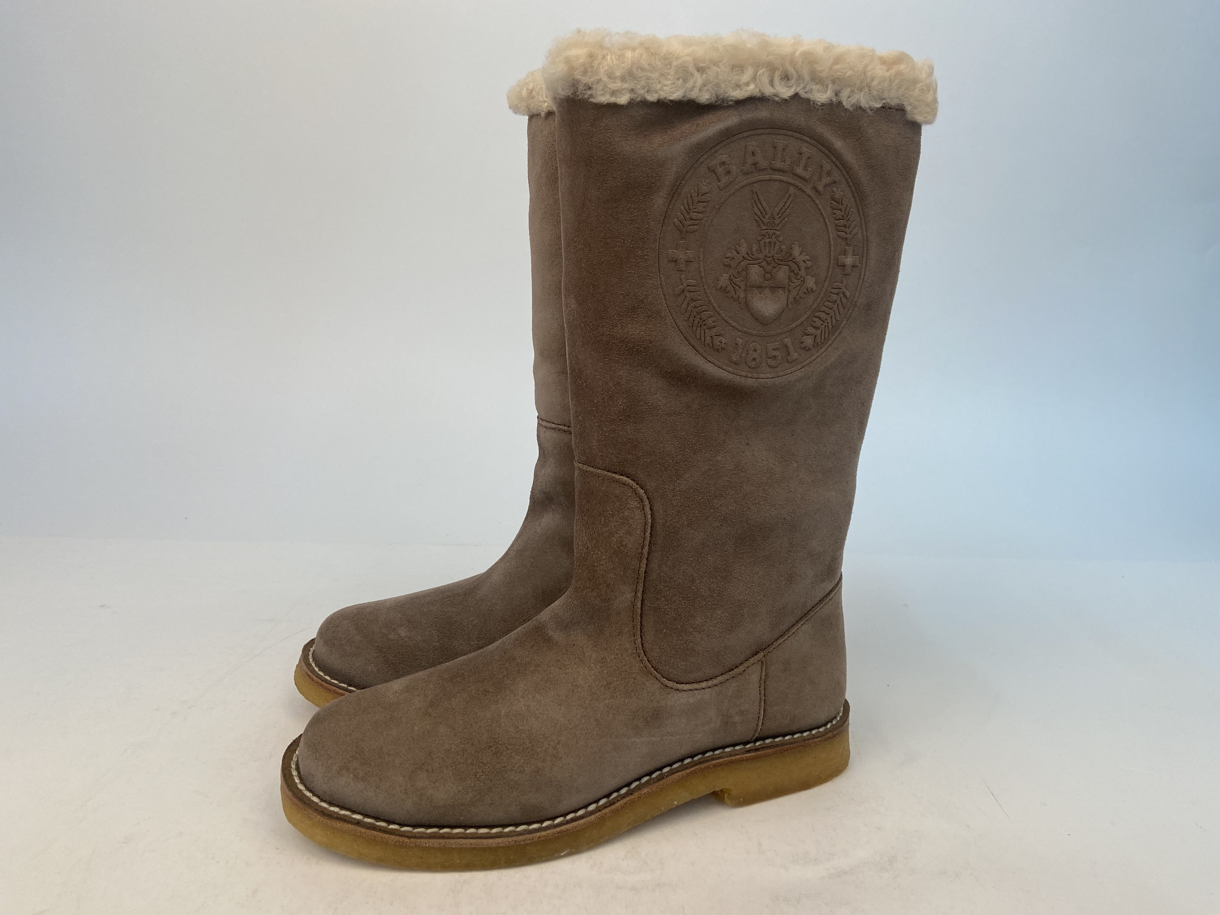 BALLY LOGO BOOTS
