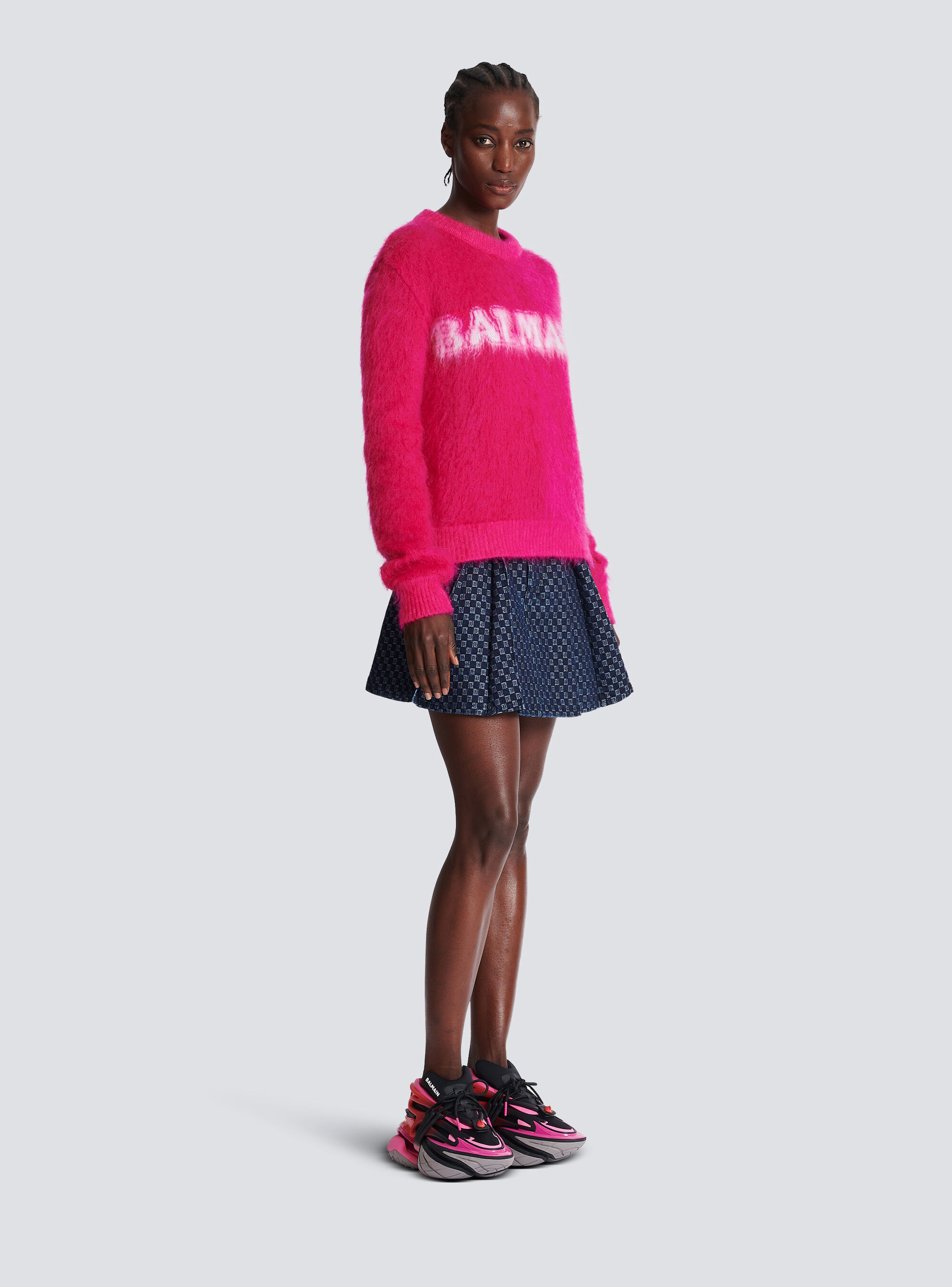 Balmain Sweaters In Pink