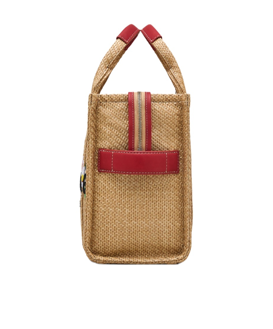 Marc Jacobs Raffia Medium The Daisy Tote Bag Handbag In Nude