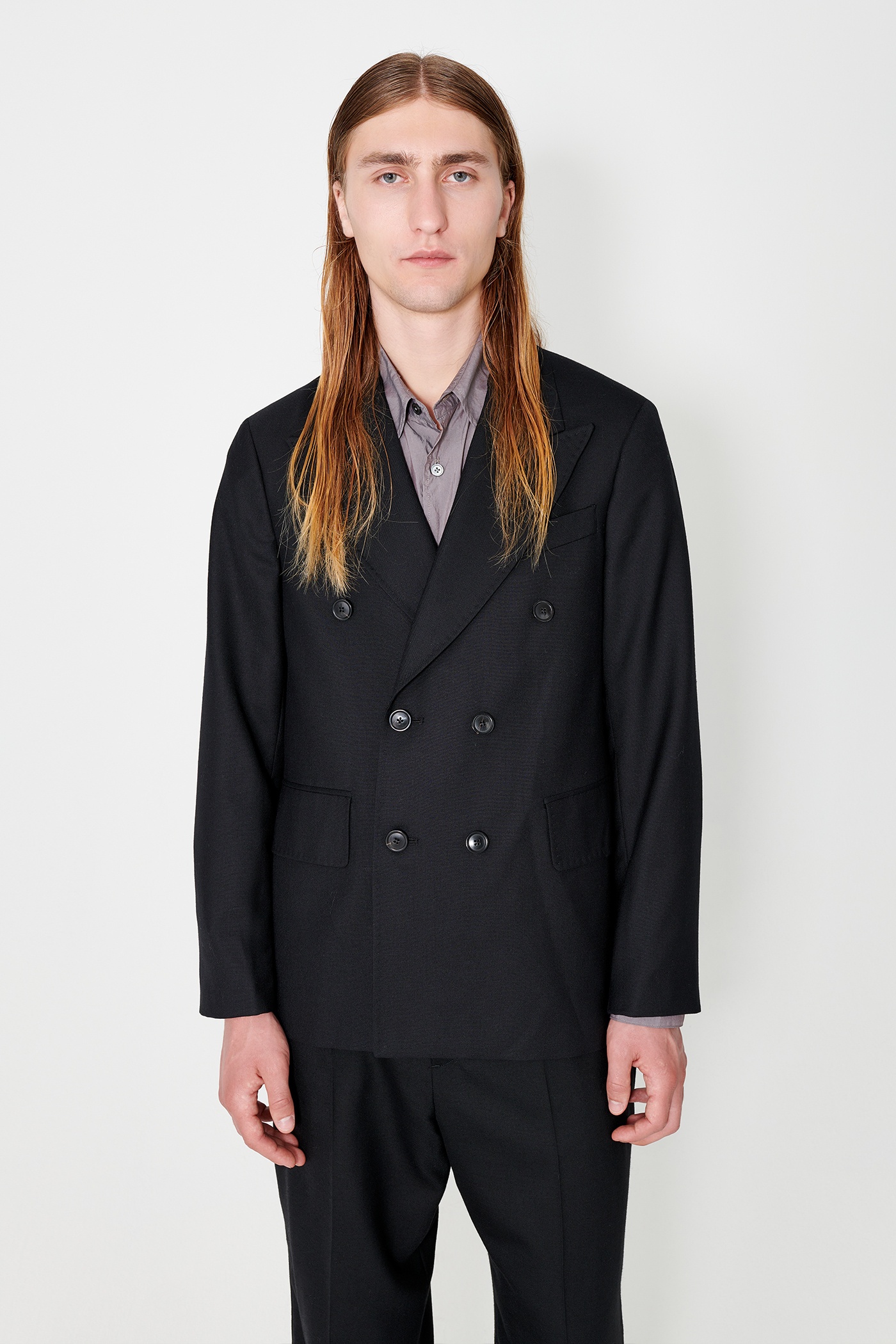 Our Legacy Unconstructed Db Blazer In Black