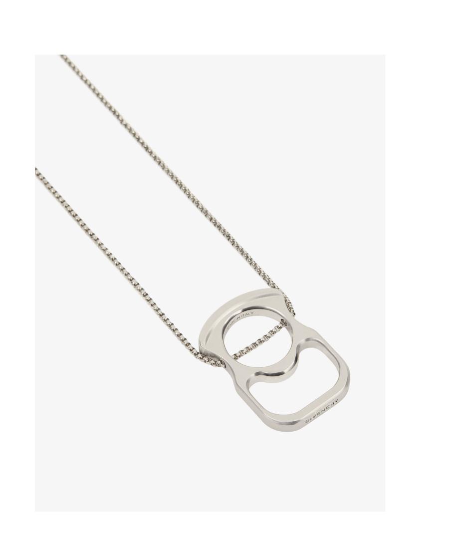 Givenchy G Can Necklace In White