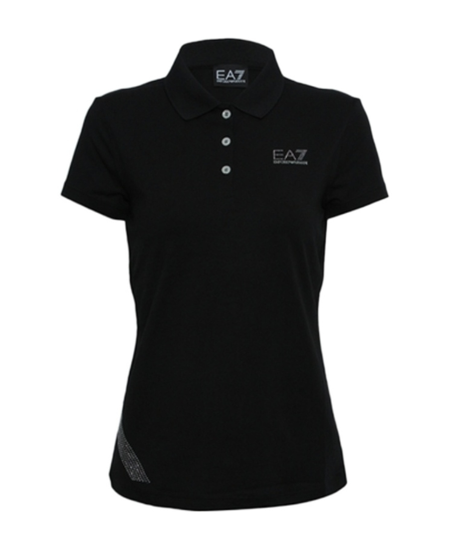EA7 LOGO SHORT-SLEEVED POLO SHIRT 