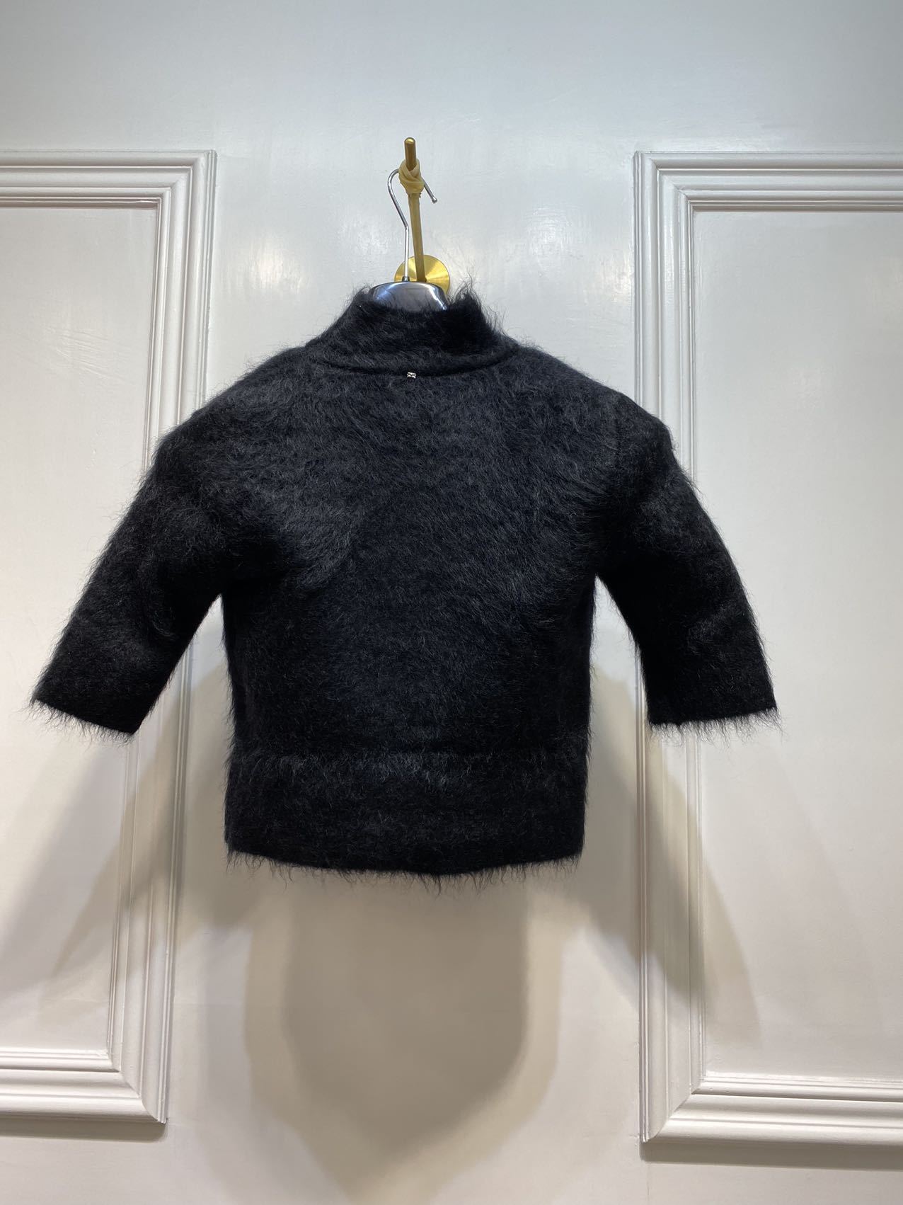 Sportmax Logo Knitted Pullover In Black
