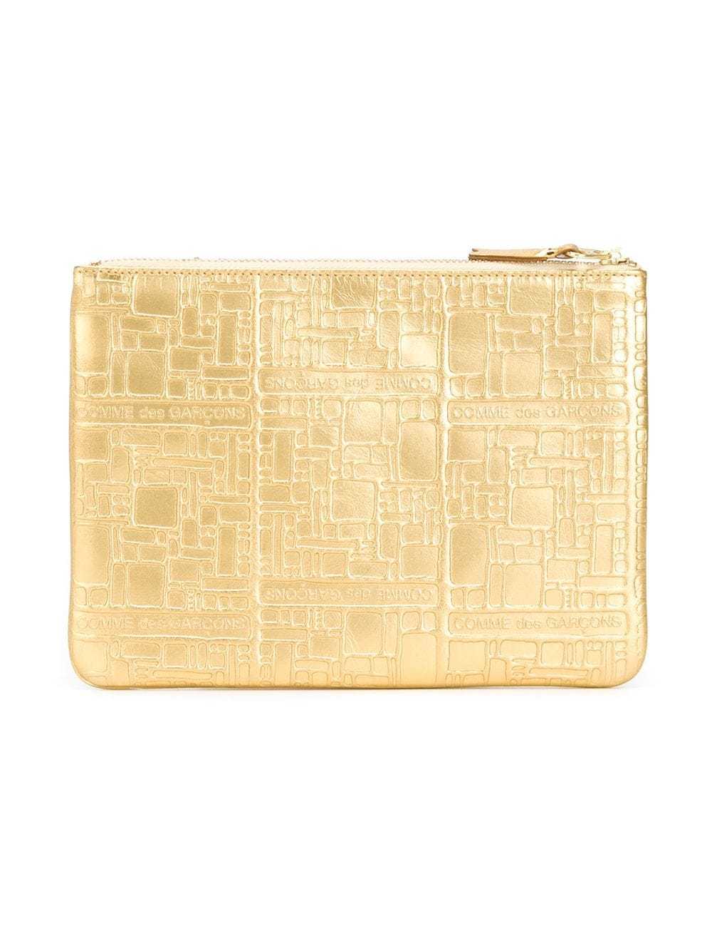 Comme Des Garçons 'embossed Logo' Purse