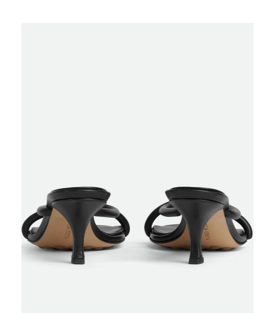 Bottega Veneta Blink 55 Leather Mules In Black