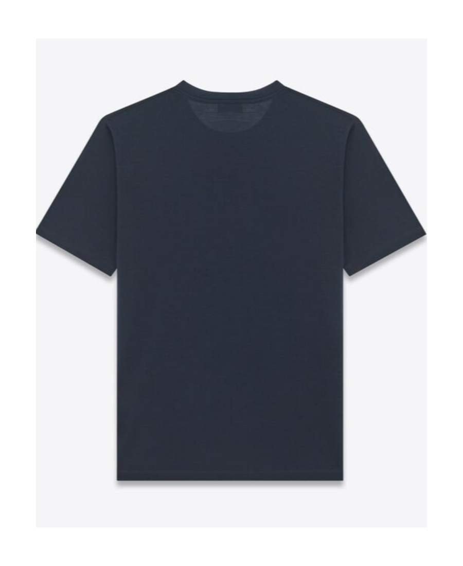 SAINT LAURENT SAINT LAURENT CREWNECK SHORT-SLEEVED T-SHIRT