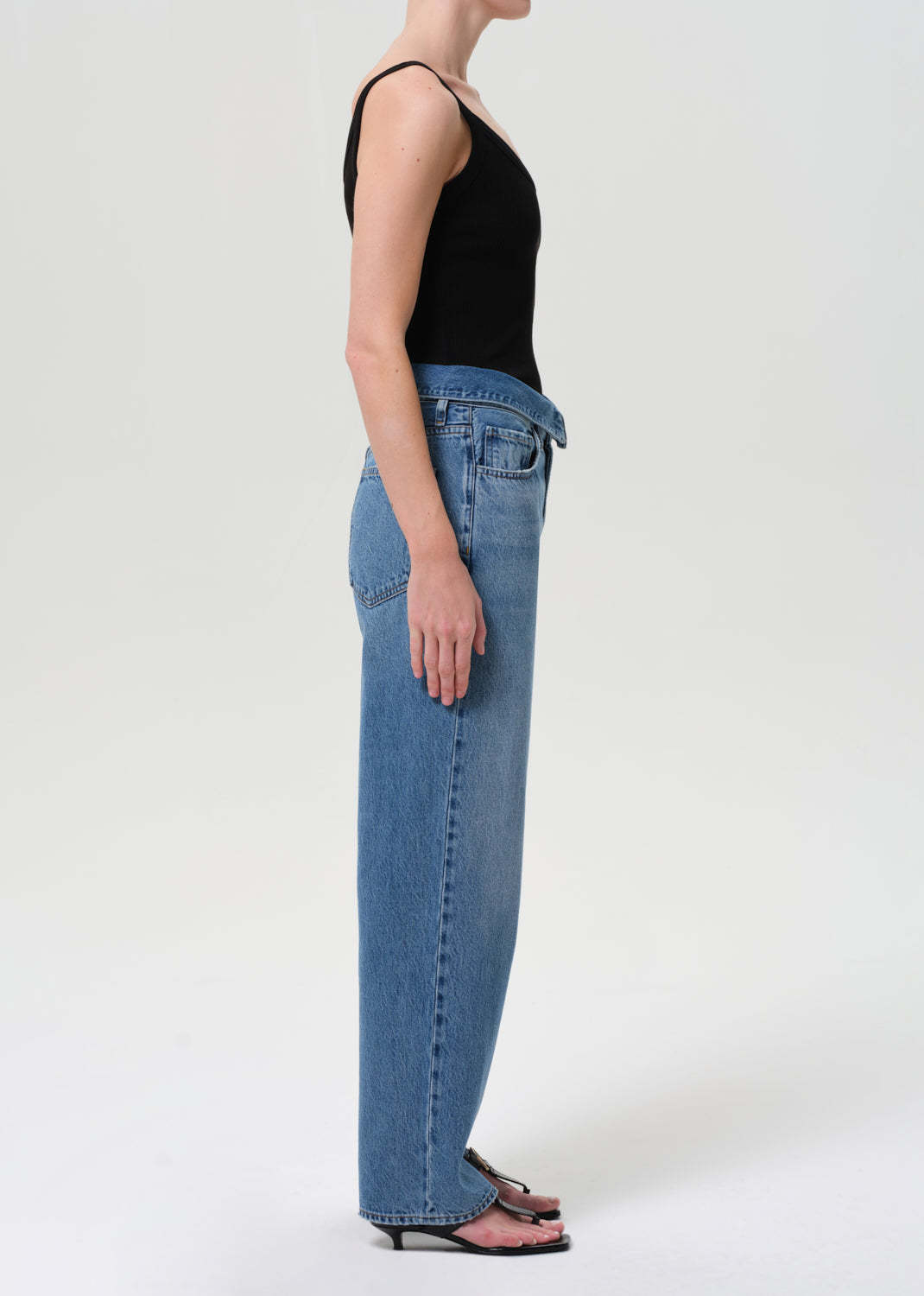 Agolde Blue Echo Taper Jeans