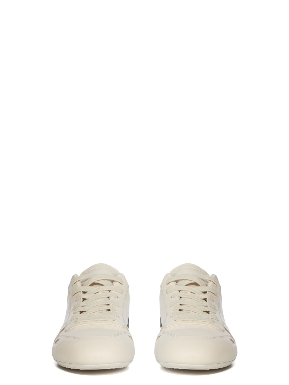 Rick Owens Basic Low-top Rubber Sole Sneakers In Multi