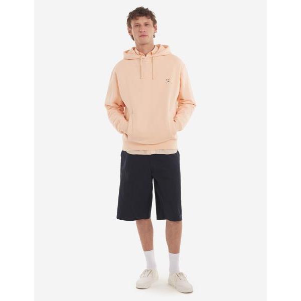 Maison Kitsuné Sweatshirt With Fox Patch In Nude