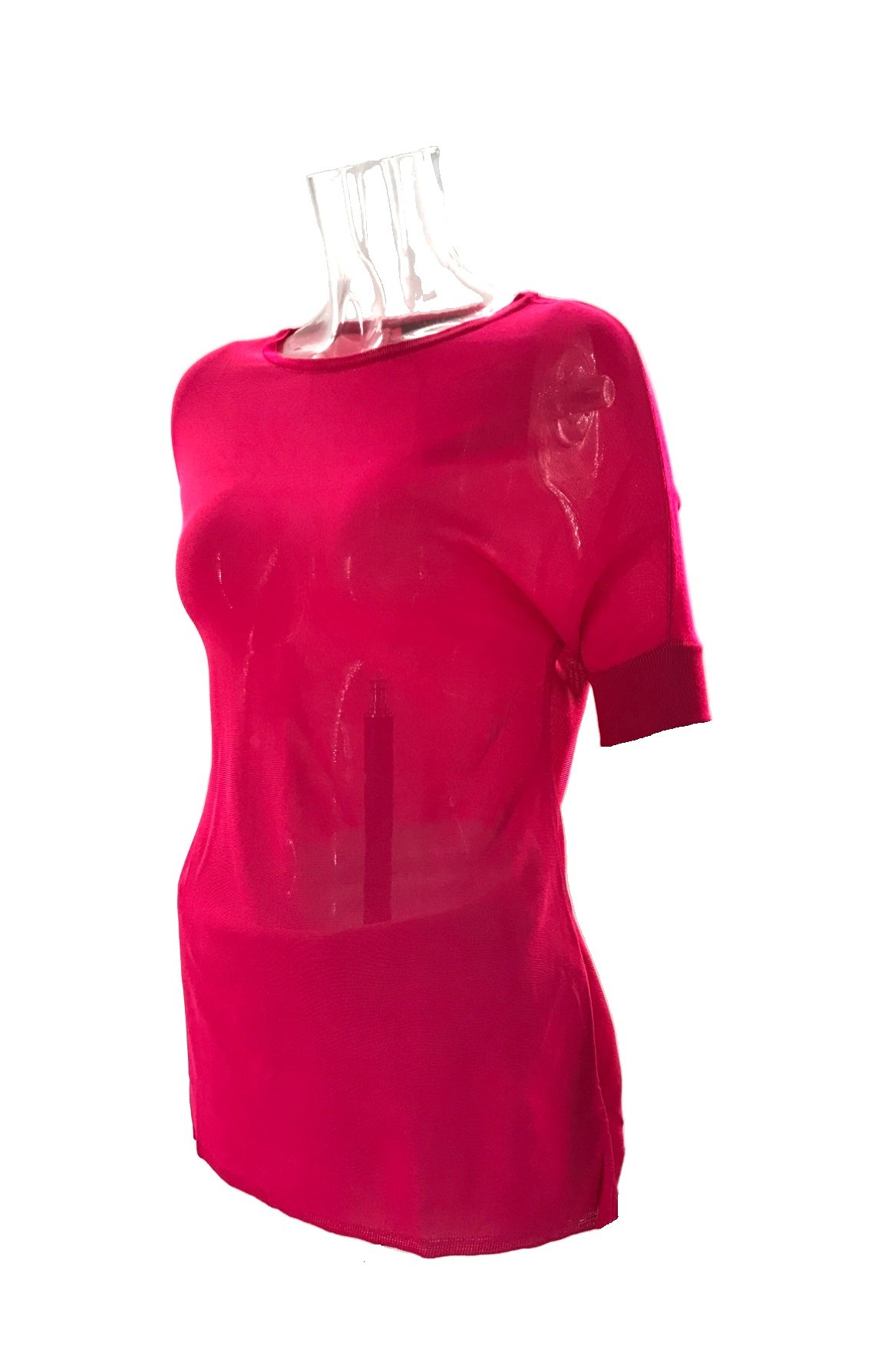 Max Mara Short-sleeved Sweater In Red