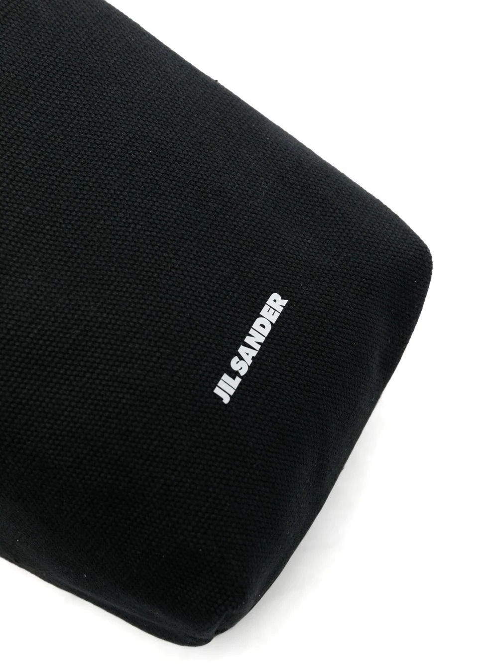 Jil Sander Logo-print Clutch Bag In Black