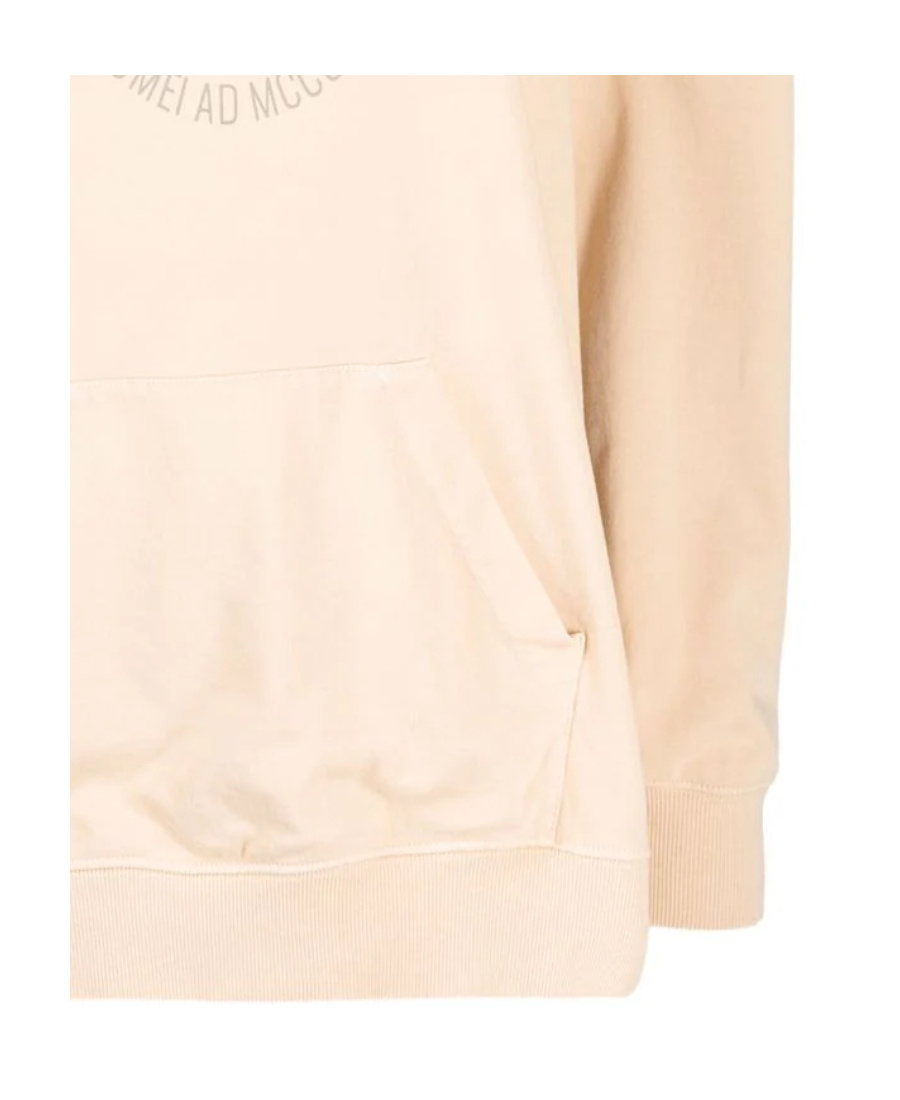 Brunello Cucinelli Logo-print Pullover Hoodie In Nude