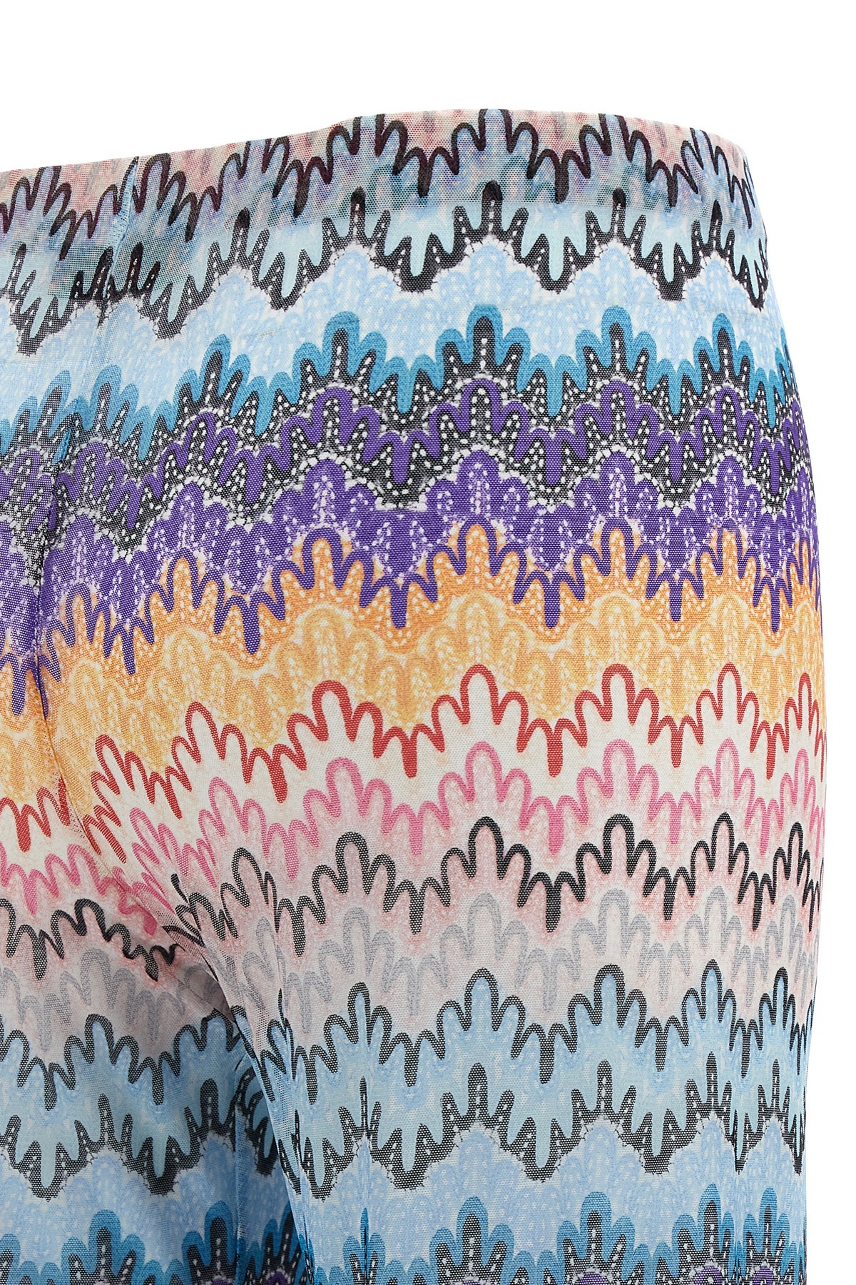 Missoni Wide-leg Trousers In All-over Print