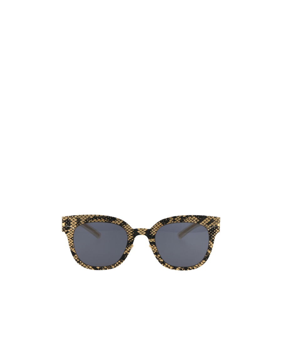 Mykita Square Frame Printed Sunglasses In Gray