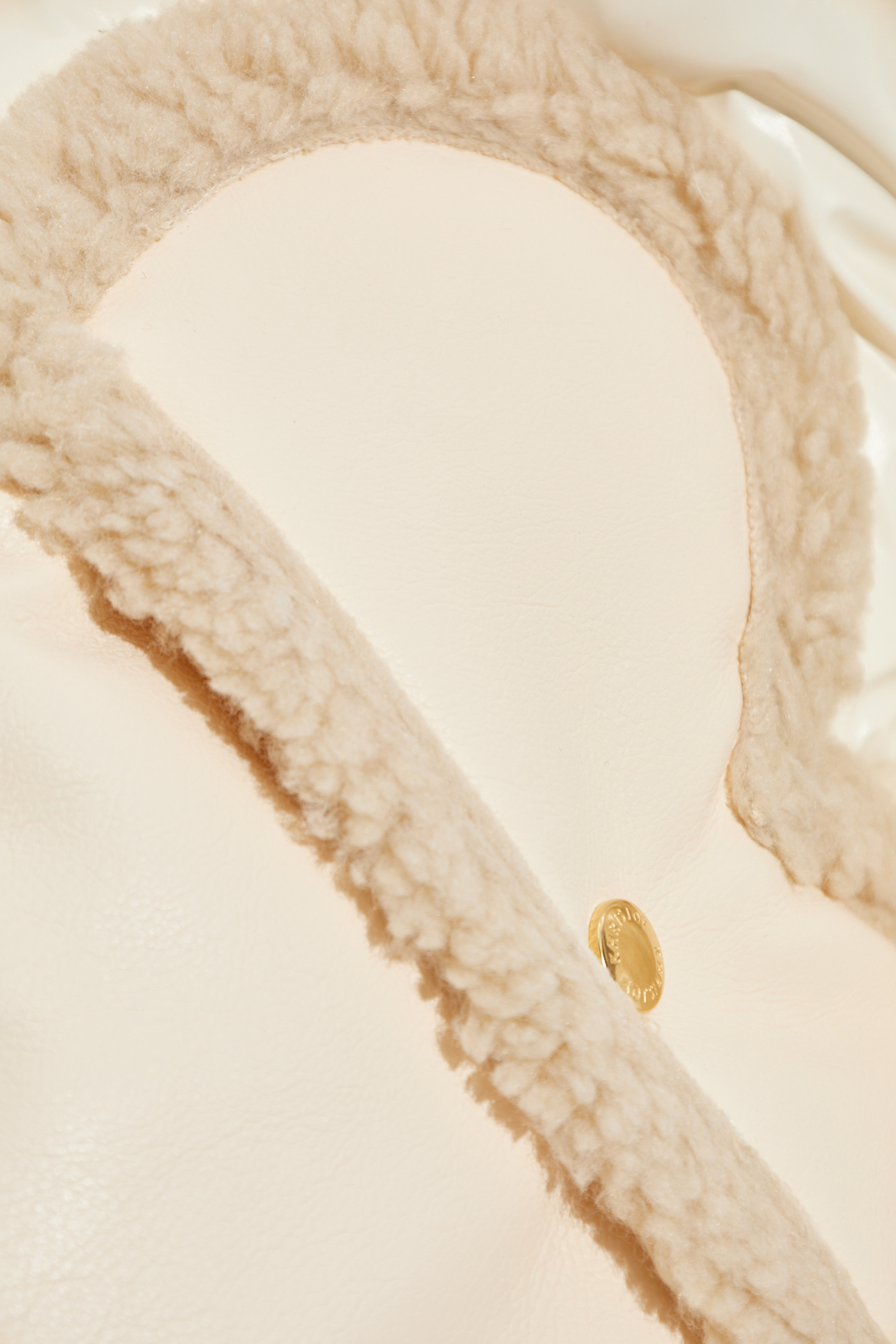 Khrisjoy Ivory Nylon Corazon Down Jacket In White