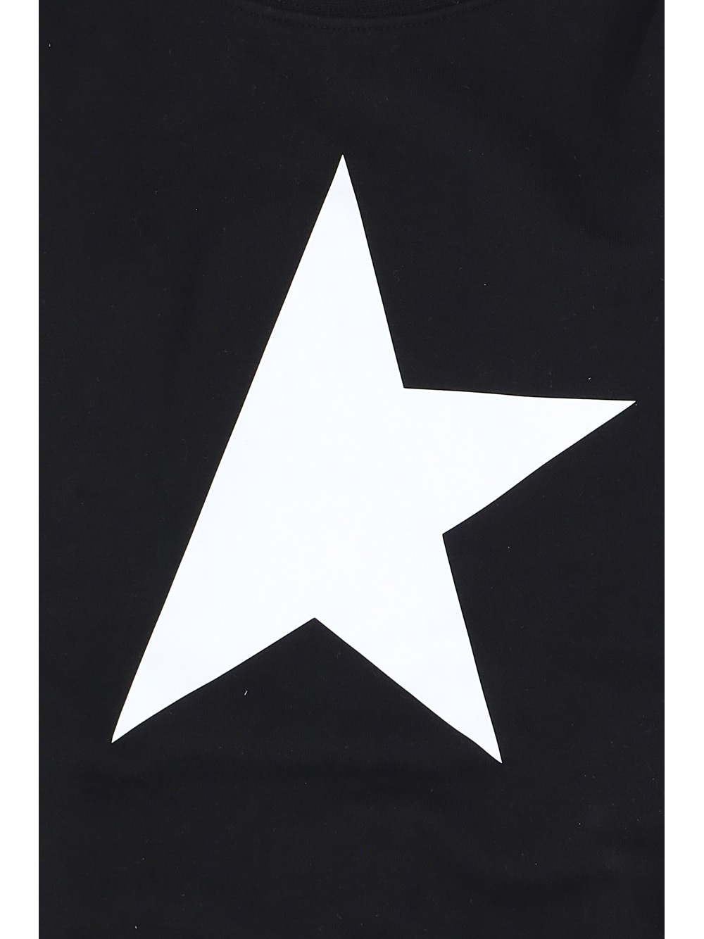 Golden Goose Star-print Crew-neck Sweatshirt In White