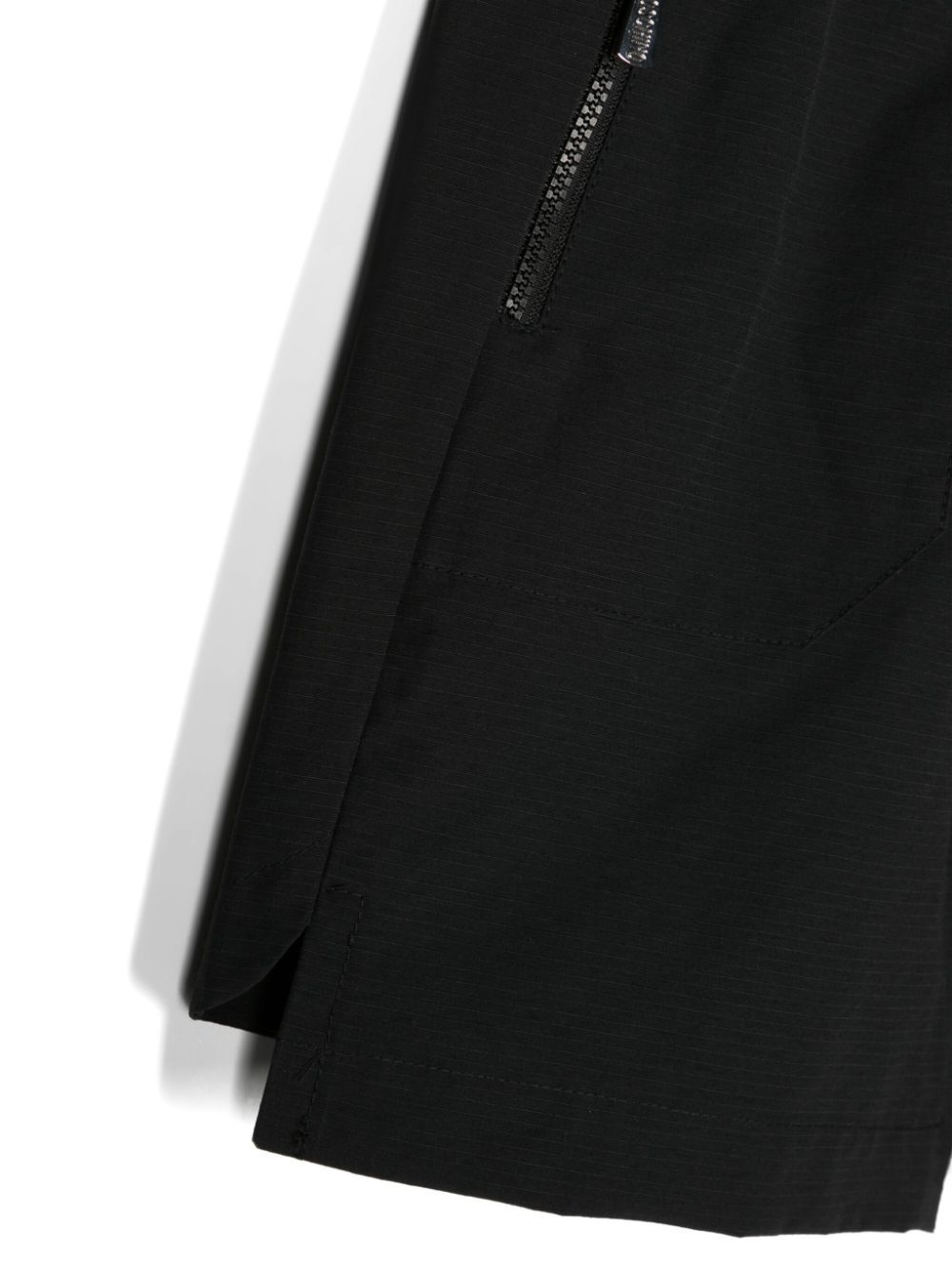 MOSCHINO LOGO-PRINT RIPSTOP SHORTS