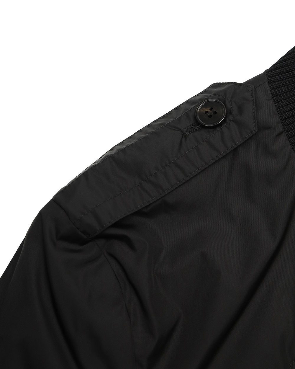 Gucci Button Casual Jacket In Black