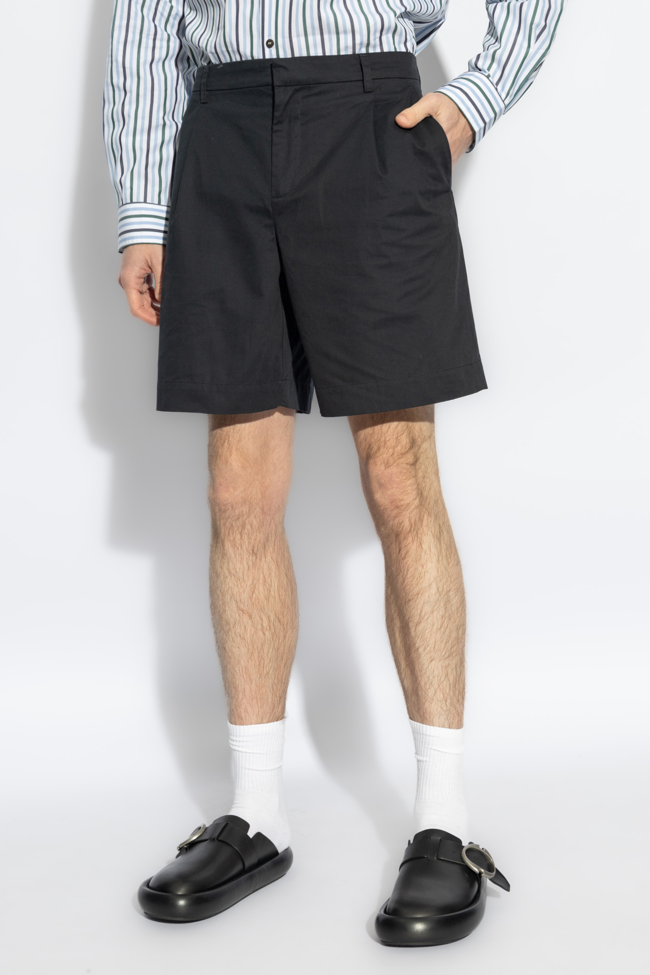 Apc A.p.c. Shorts In Black