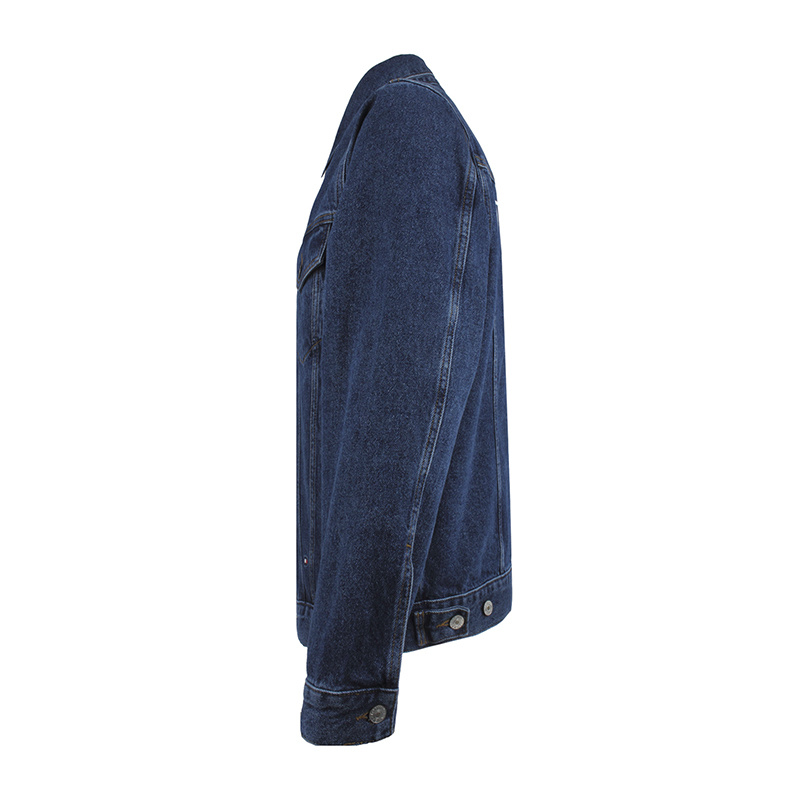 Tommy Hilfiger Washing Effect Denim Jacket In Blue