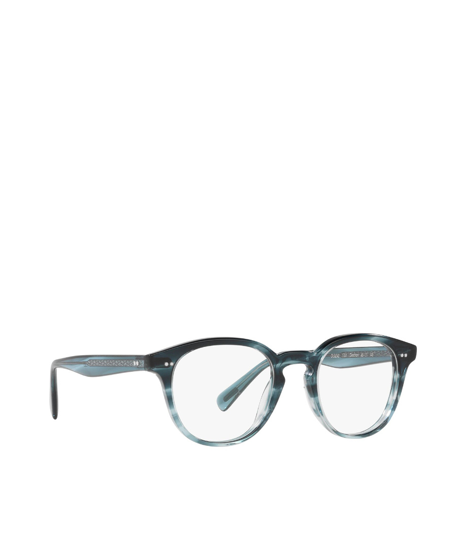 Oliver Peoples Desmon Round-frame Glasses In Blue