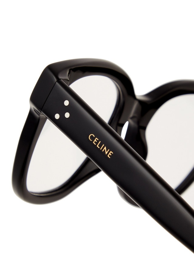 Celine Square-frame Optical Glasses In Black