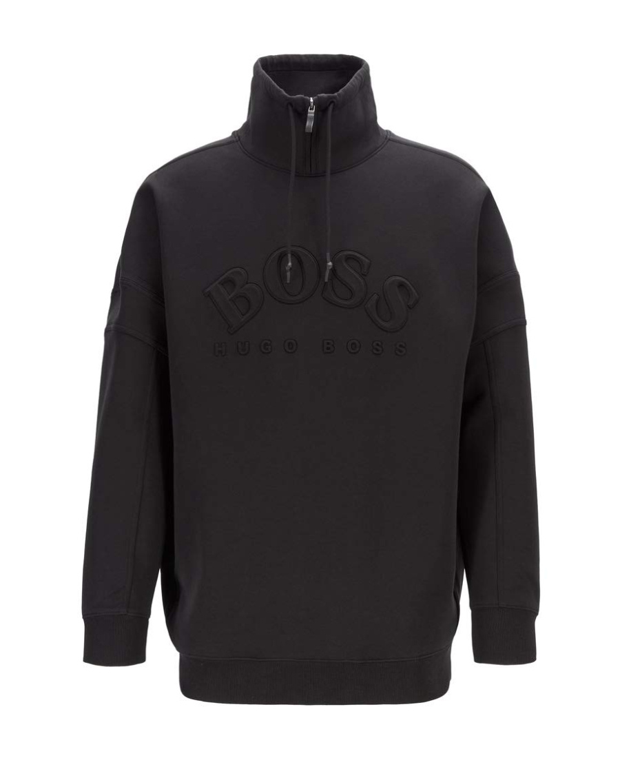 HUGO BOSS LOGO DETAILS SWEATER