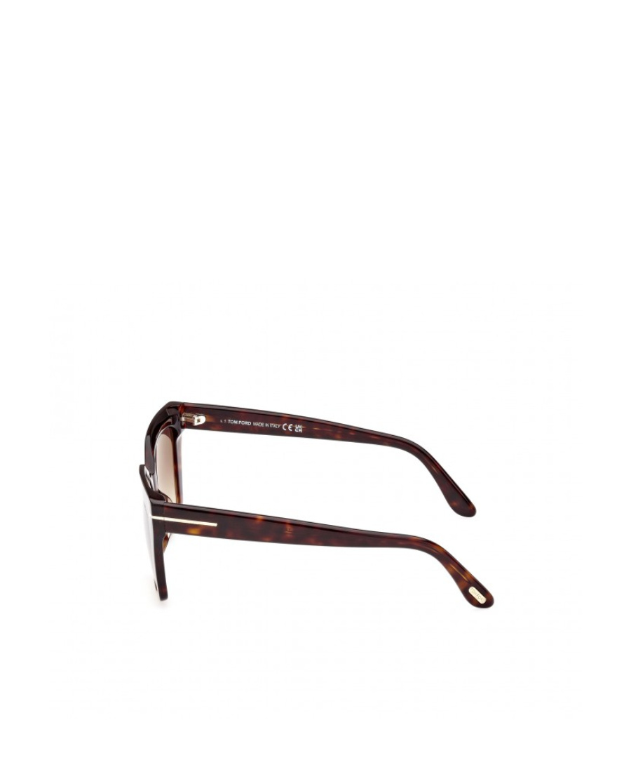 Tom Ford Eyewear Square Frame Sunglasses In Nude